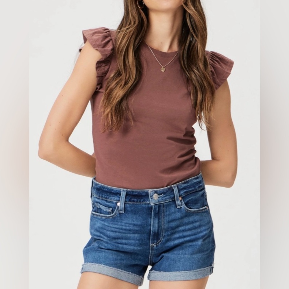 PAIGE Denim Shorts
